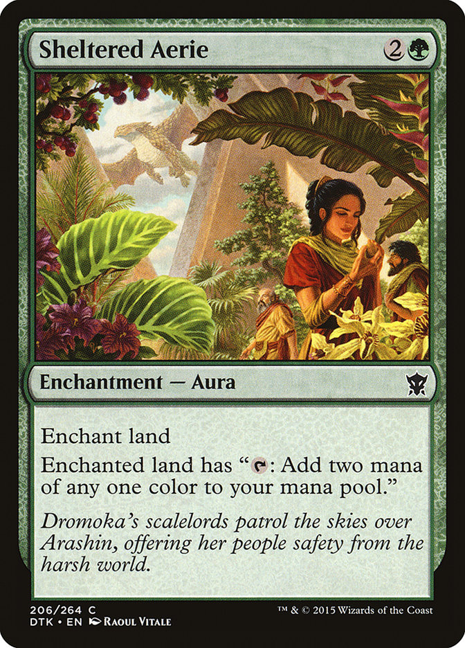 Sheltered Aerie [Dragons of Tarkir] | Boutique FDB TCG