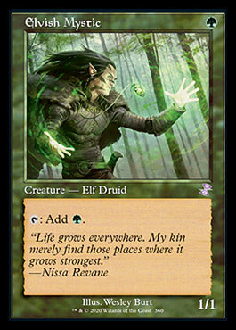 Elvish Mystic (Timeshifted) [Time Spiral Remastered] | Boutique FDB TCG