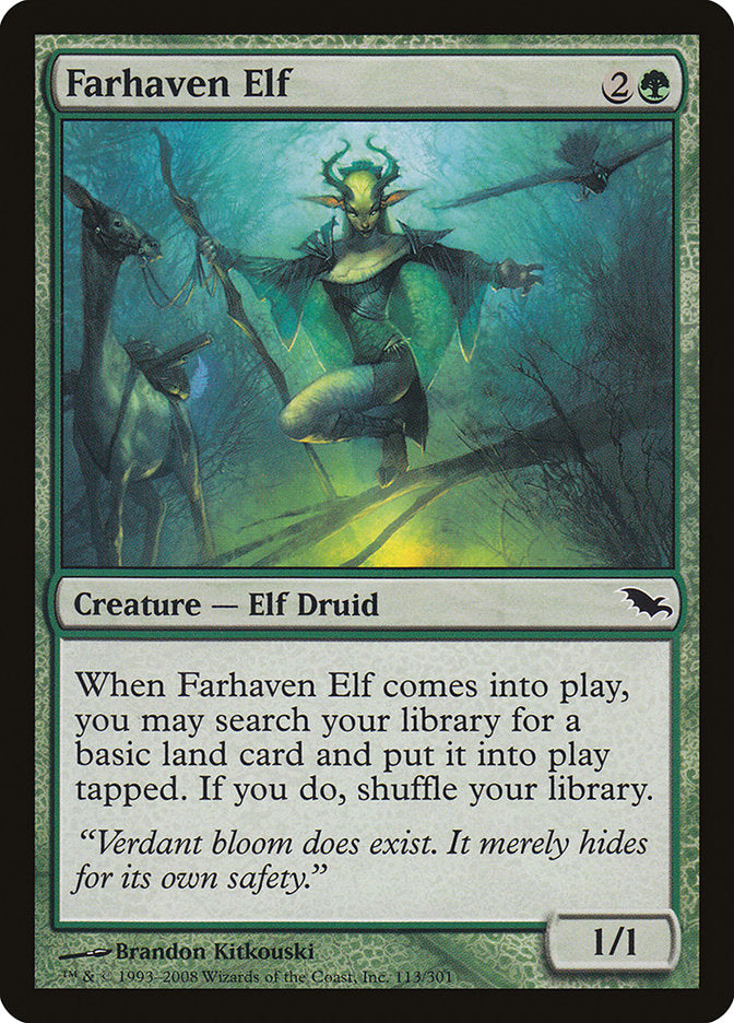 Farhaven Elf [Shadowmoor] | Boutique FDB TCG