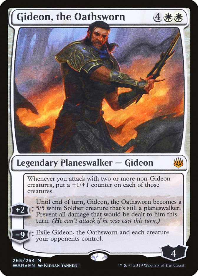 Gideon, the Oathsworn [War of the Spark] | Boutique FDB TCG