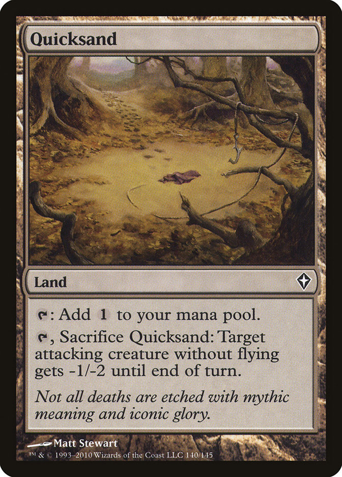 Quicksand [Worldwake] | Boutique FDB TCG