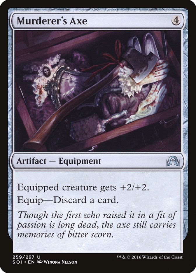 Murderer's Axe [Shadows over Innistrad] | Boutique FDB TCG