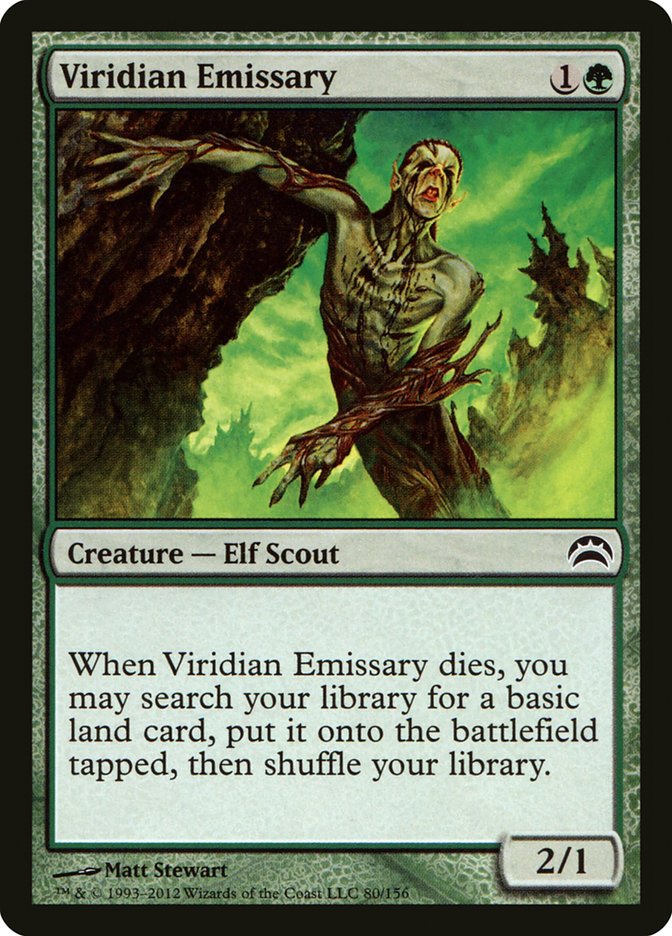 Viridian Emissary [Planechase 2012] | Boutique FDB TCG