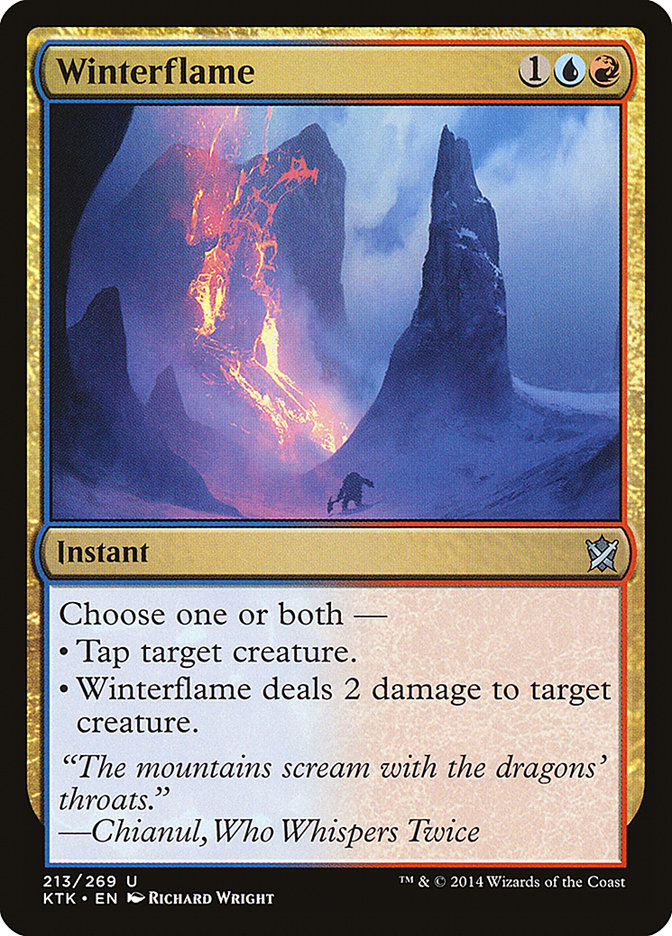 Winterflame [Khans of Tarkir] | Boutique FDB TCG