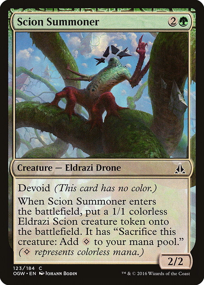 Scion Summoner [Oath of the Gatewatch] | Boutique FDB TCG