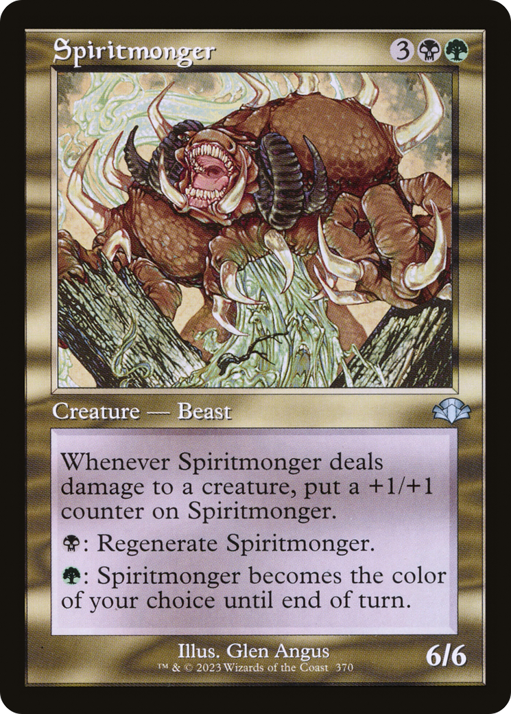 Spiritmonger (Retro) [Dominaria Remastered] | Boutique FDB TCG