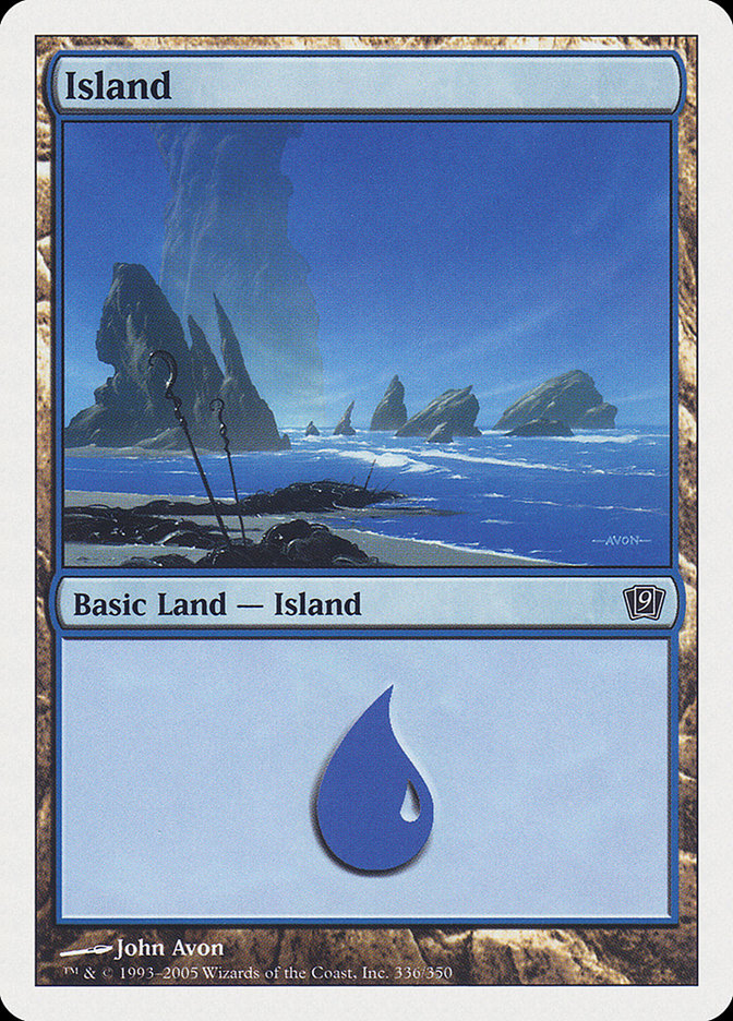 Island (336) [Ninth Edition] | Boutique FDB TCG