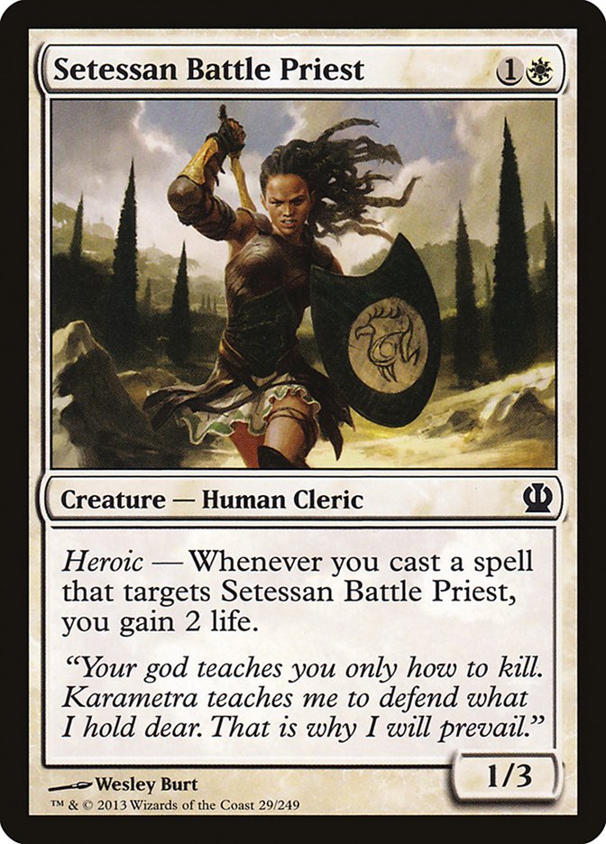 Setessan Battle Priest [Theros] | Boutique FDB TCG