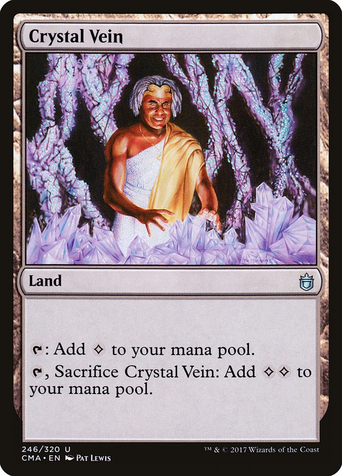 Crystal Vein [Commander Anthology] | Boutique FDB TCG