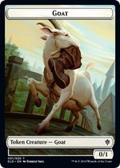 Goat // Food (17) Double-Sided Token [Throne of Eldraine Tokens] | Boutique FDB TCG