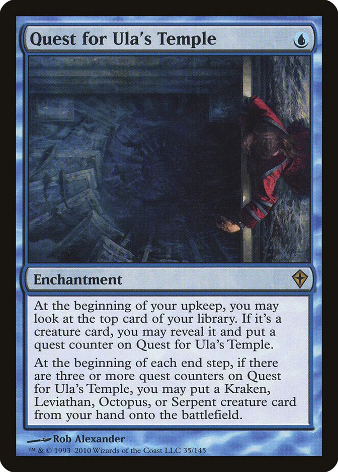 Quest for Ula's Temple [Worldwake] | Boutique FDB TCG