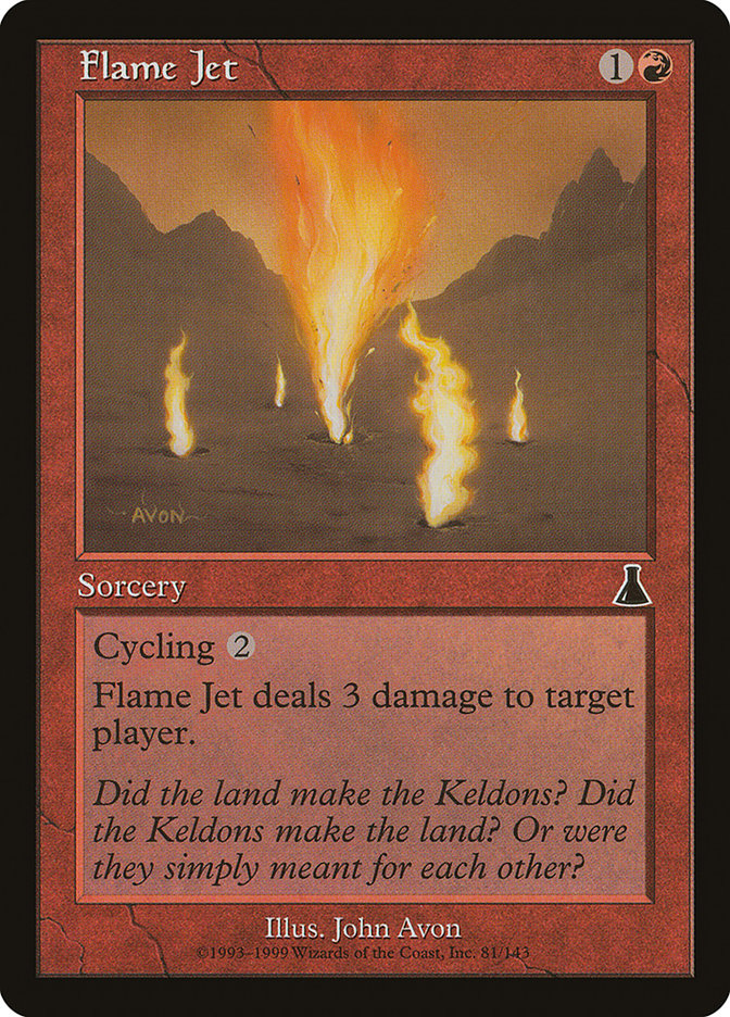 Flame Jet [Urza's Destiny] | Boutique FDB TCG