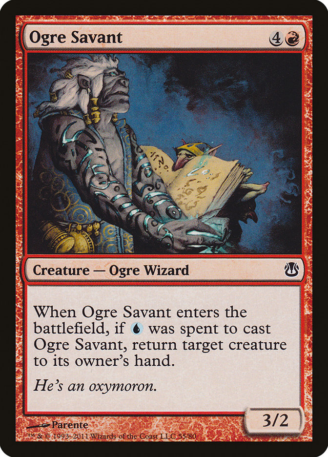 Ogre Savant [Duel Decks: Ajani vs. Nicol Bolas] | Boutique FDB TCG