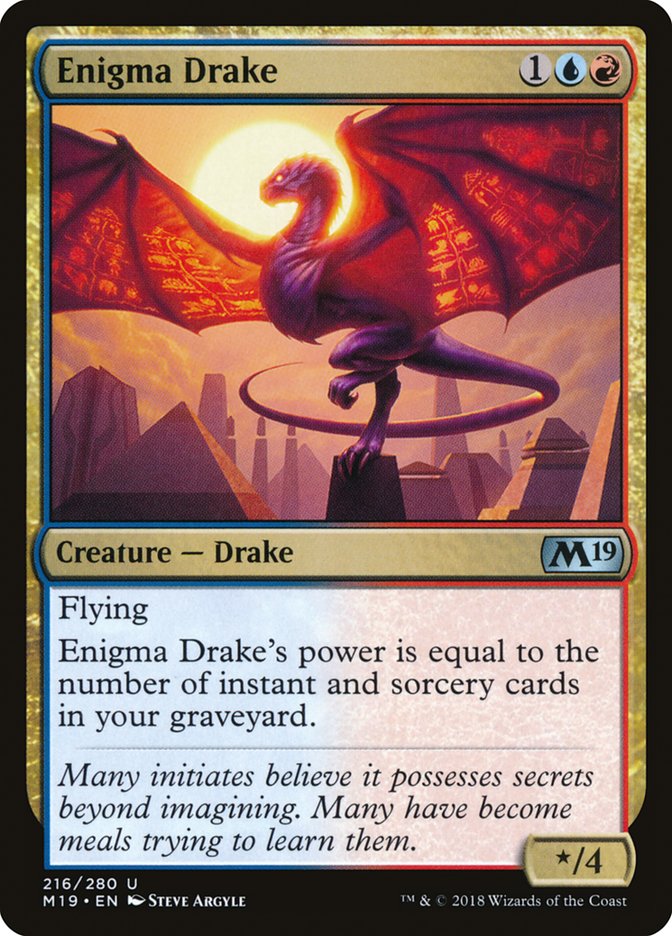 Enigma Drake [Core Set 2019] | Boutique FDB TCG