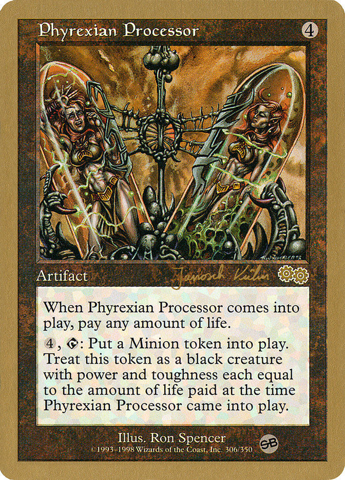 Phyrexian Processor (Janosch Kuhn) (SB) [World Championship Decks 2000] | Boutique FDB TCG