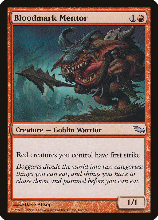 Bloodmark Mentor [Shadowmoor] | Boutique FDB TCG