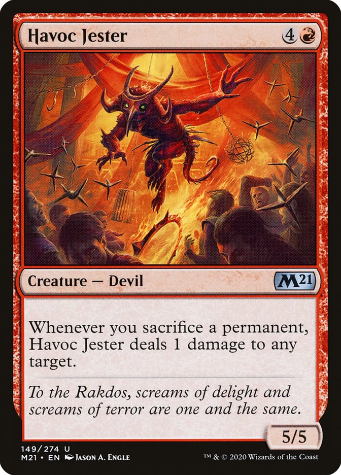Havoc Jester [Core Set 2021] | Boutique FDB TCG