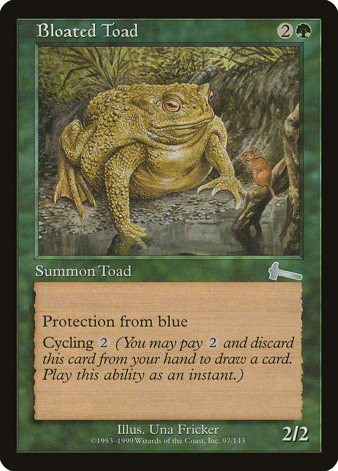 Bloated Toad [Urza's Legacy] | Boutique FDB TCG