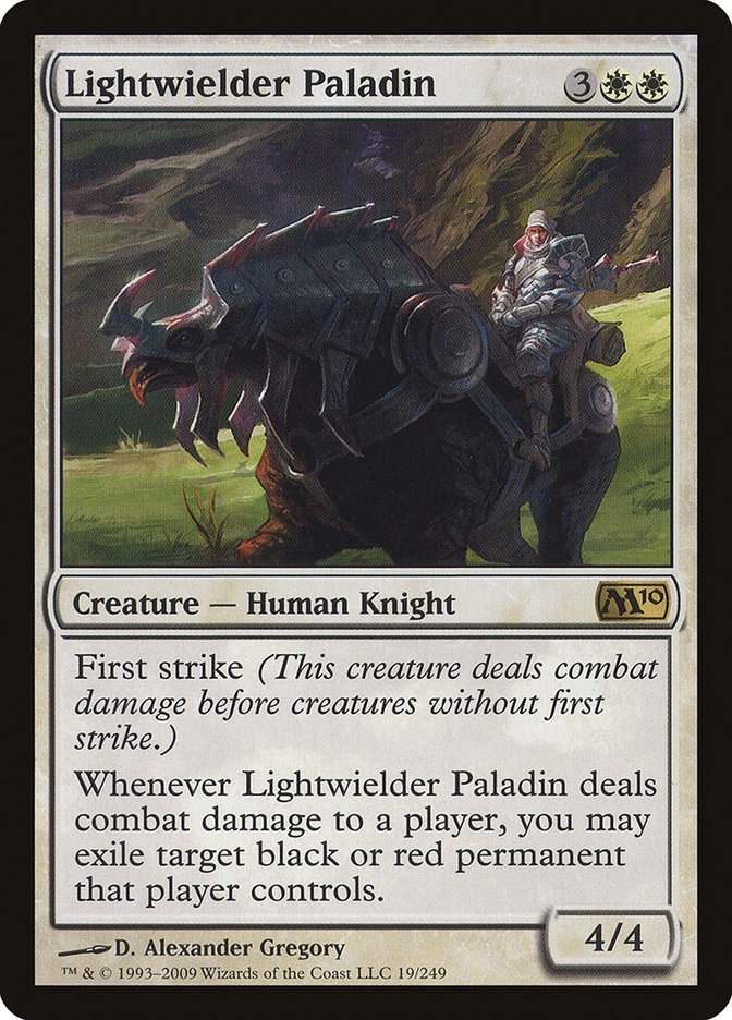Lightwielder Paladin [Magic 2010] | Boutique FDB TCG