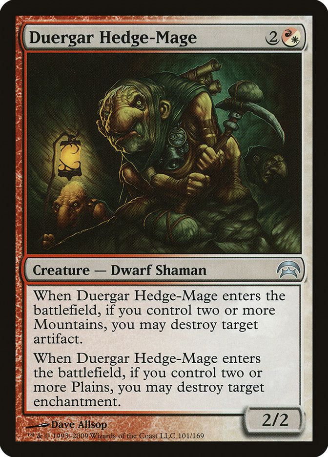 Duergar Hedge-Mage [Planechase] | Boutique FDB TCG