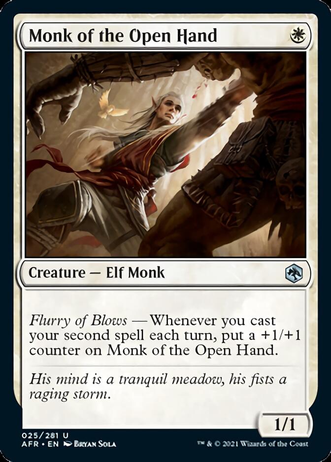 Monk of the Open Hand [Dungeons & Dragons: Adventures in the Forgotten Realms] | Boutique FDB TCG