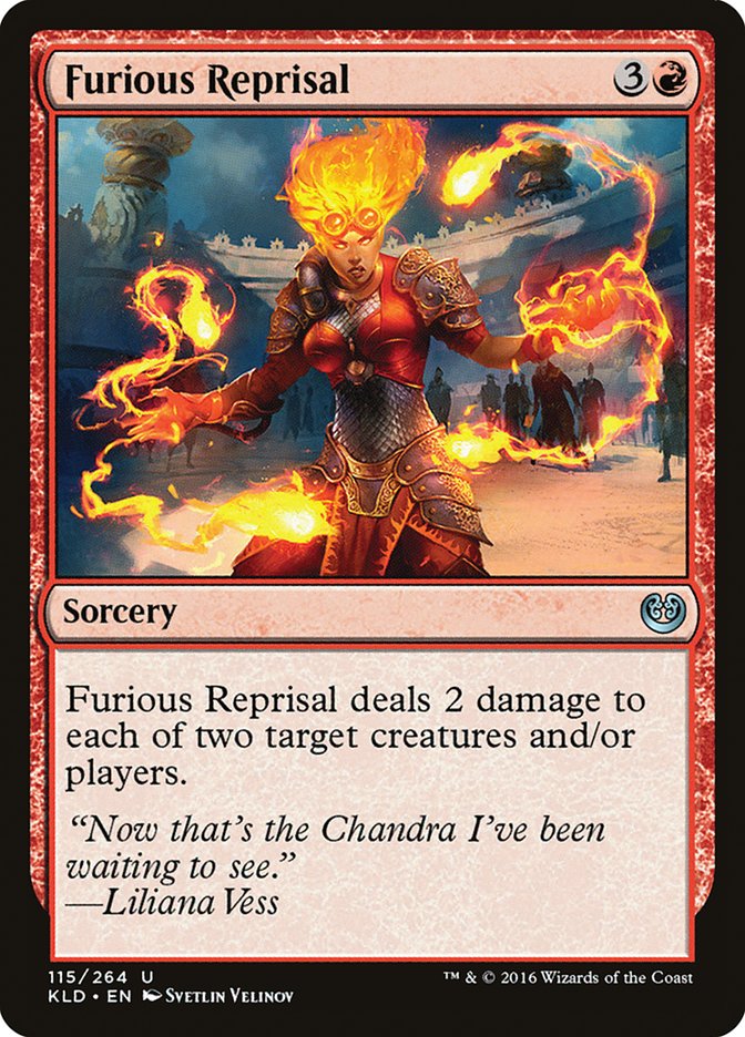 Furious Reprisal [Kaladesh] | Boutique FDB TCG