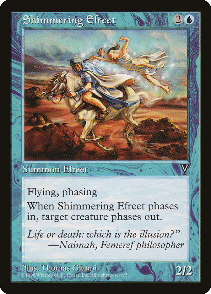 Shimmering Efreet [Visions] | Boutique FDB TCG