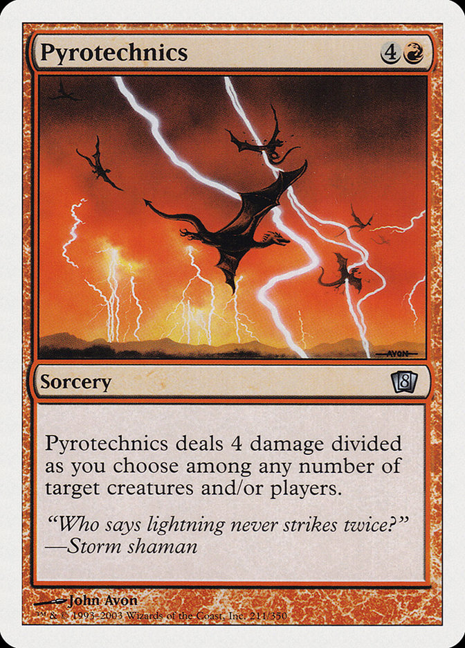 Pyrotechnics [Eighth Edition] | Boutique FDB TCG