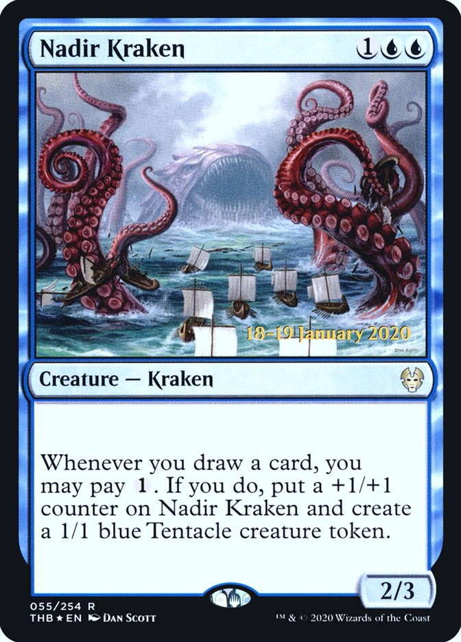 Nadir Kraken [Theros Beyond Death Prerelease Promos] | Boutique FDB TCG