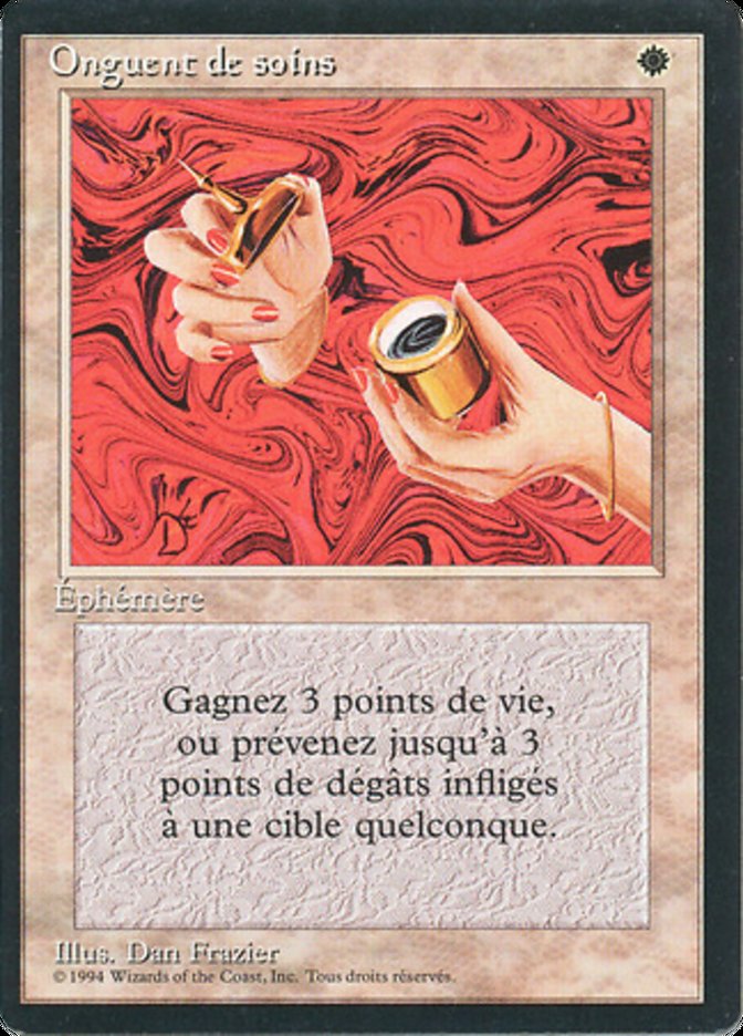 Healing Salve [Foreign Black Border] | Boutique FDB TCG