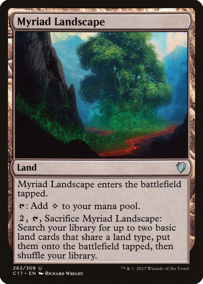 Myriad Landscape [Commander 2017] | Boutique FDB TCG