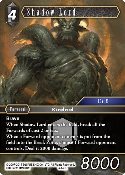 Shadow Lord [Opus IV] | Boutique FDB TCG