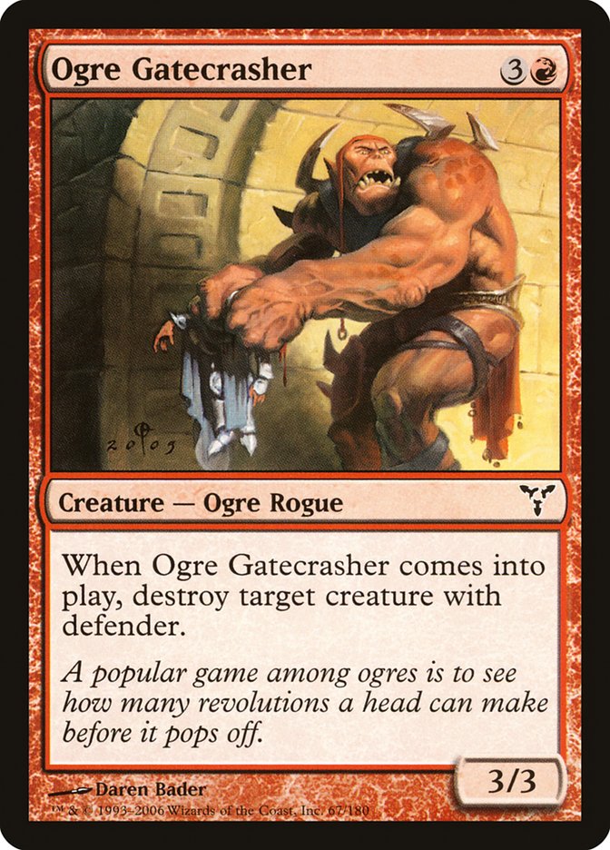 Ogre Gatecrasher [Dissension] | Boutique FDB TCG