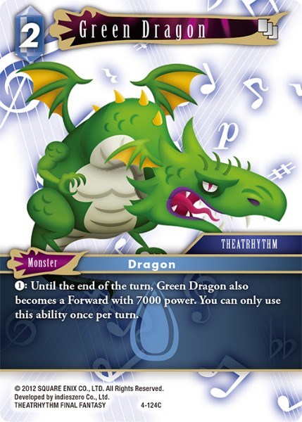 Green Dragon [Opus IV] | Boutique FDB TCG