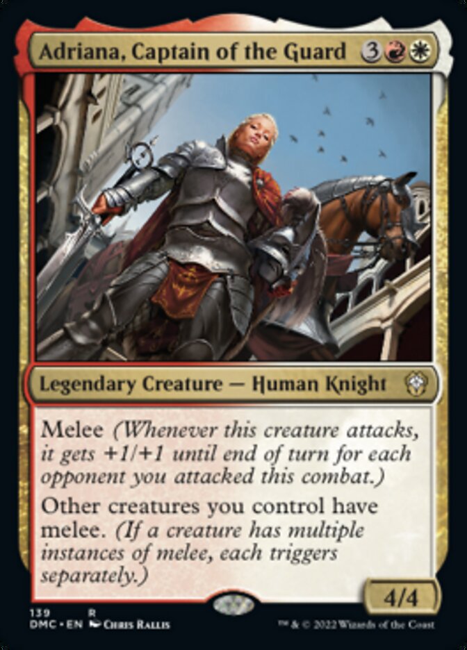 Adriana, Captain of the Guard [Dominaria United Commander] | Boutique FDB TCG