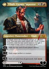 Valki, God of Lies // Tibalt, Cosmic Impostor (Borderless) [Kaldheim] | Boutique FDB TCG