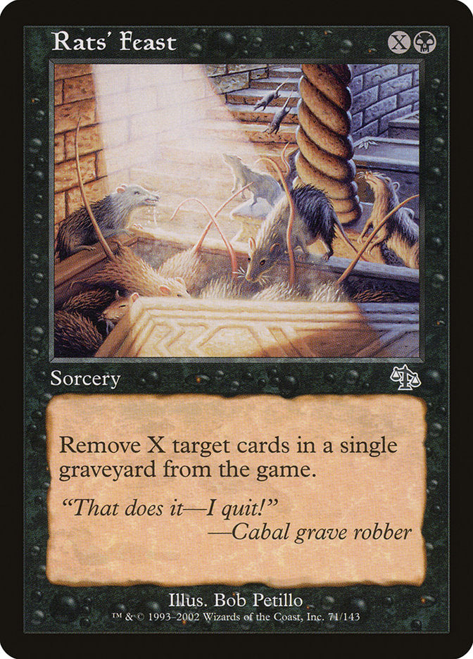 Rats' Feast [Judgment] | Boutique FDB TCG
