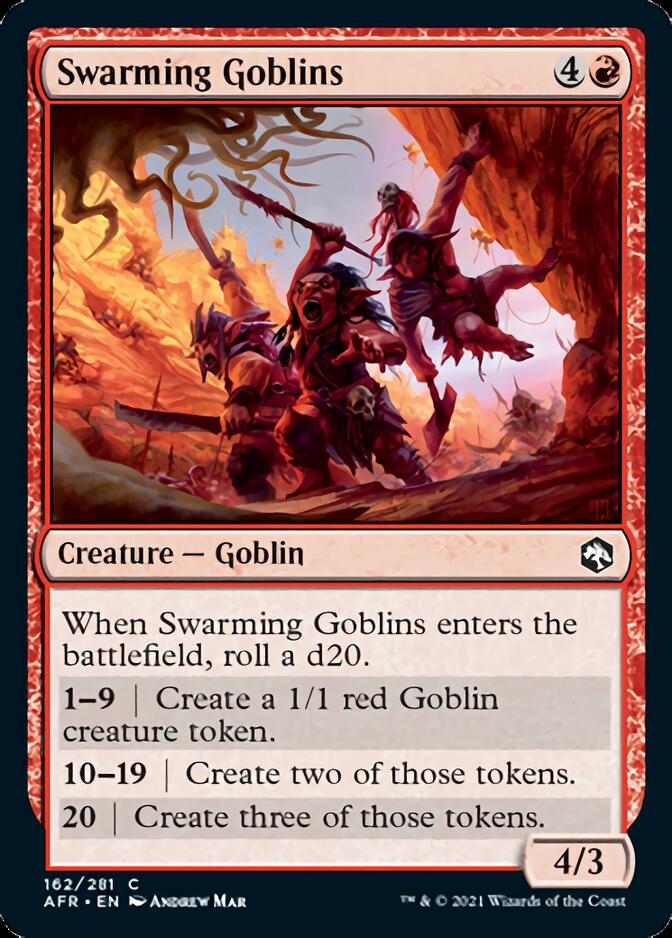 Swarming Goblins [Dungeons & Dragons: Adventures in the Forgotten Realms] | Boutique FDB TCG
