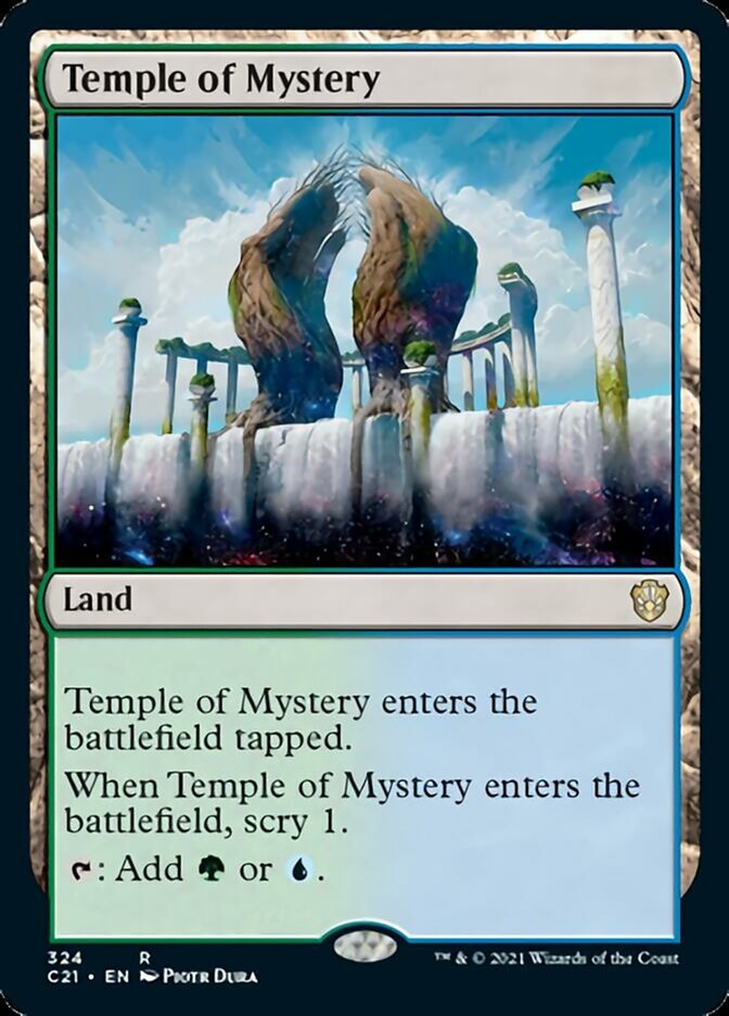 Temple of Mystery [Commander 2021] | Boutique FDB TCG