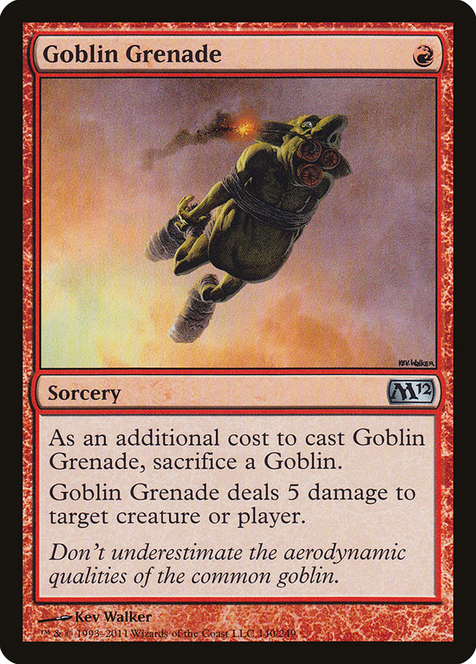 Goblin Grenade [Magic 2012] | Boutique FDB TCG