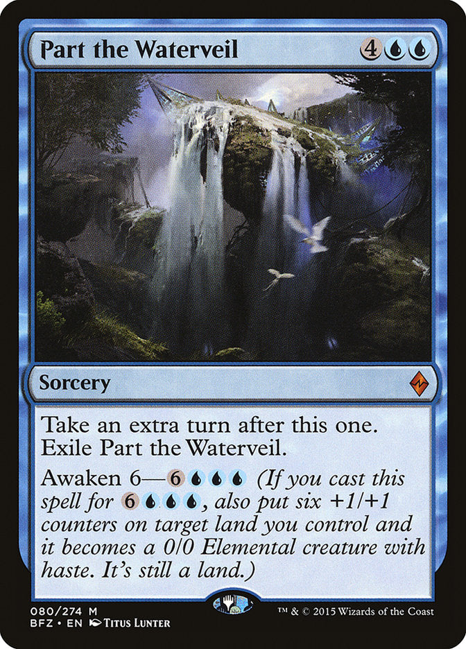 Part the Waterveil [Battle for Zendikar] | Boutique FDB TCG