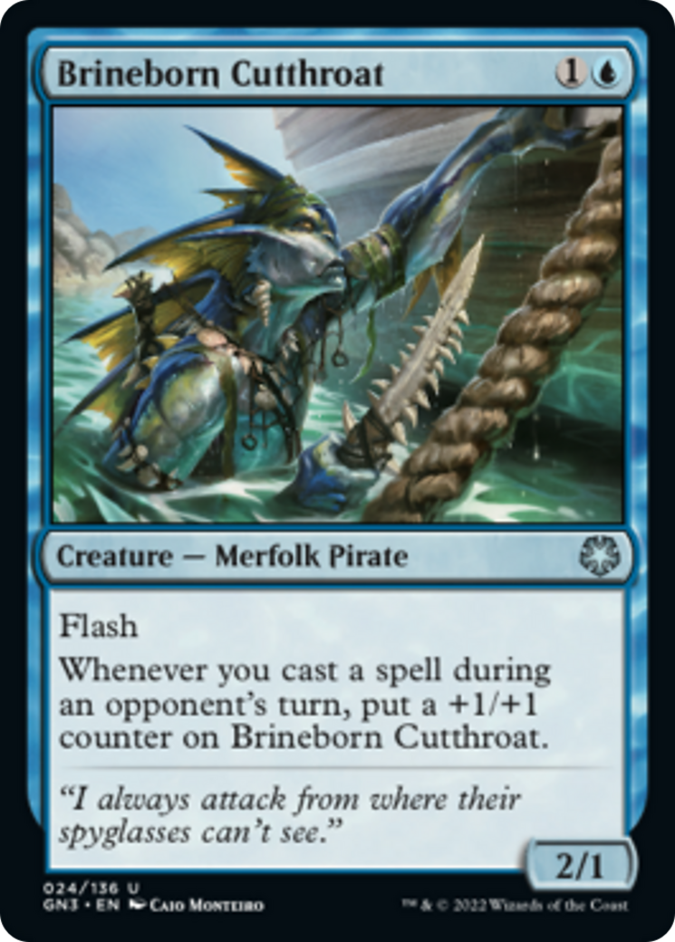 Brineborn Cutthroat [Game Night: Free-for-All] | Boutique FDB TCG