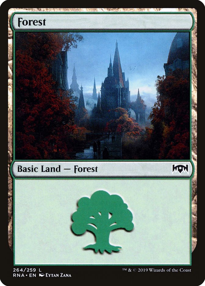 Forest (264) [Ravnica Allegiance] | Boutique FDB TCG