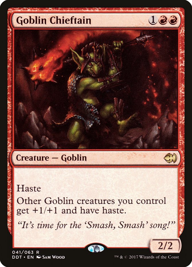 Goblin Chieftain [Duel Decks: Merfolk vs. Goblins] | Boutique FDB TCG