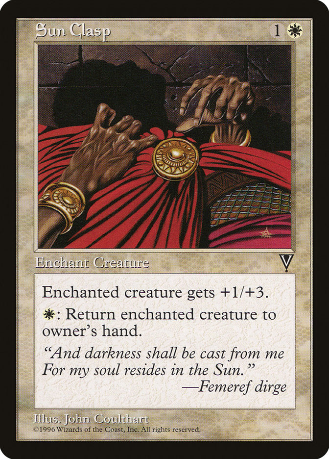 Sun Clasp [Visions] | Boutique FDB TCG