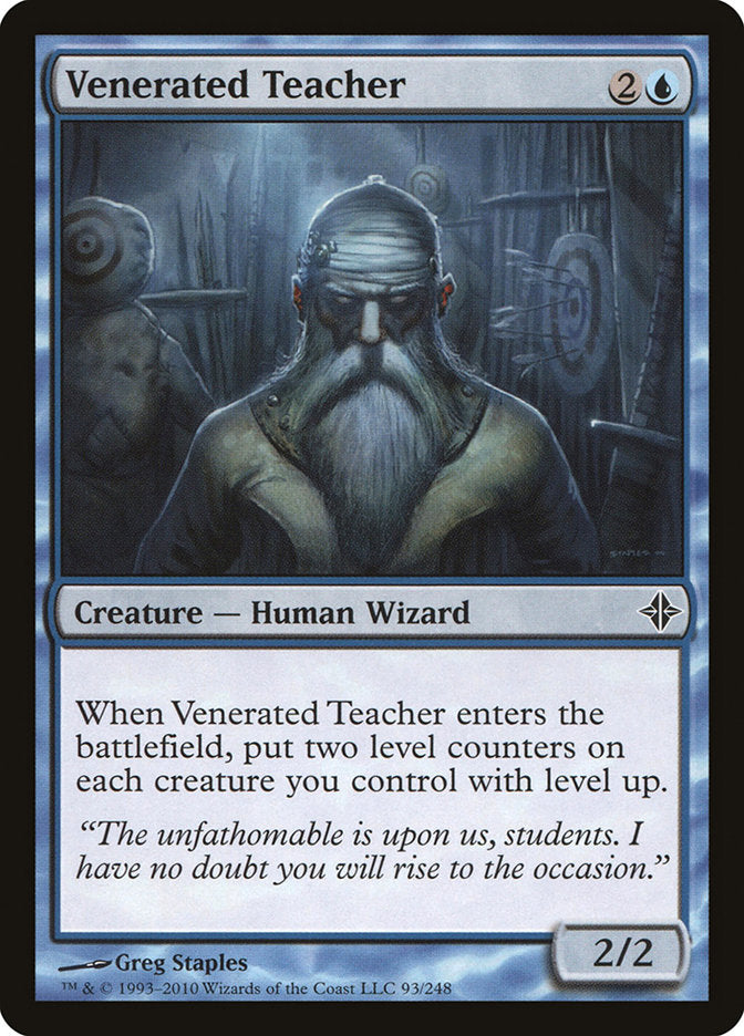 Venerated Teacher [Rise of the Eldrazi] | Boutique FDB TCG