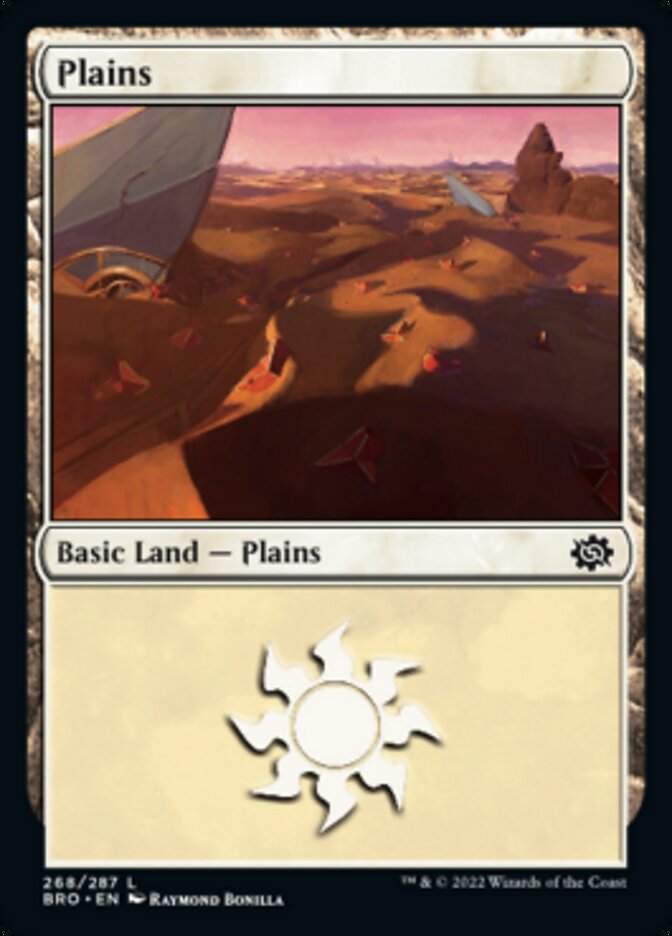 Plains (268) [The Brothers' War] | Boutique FDB TCG