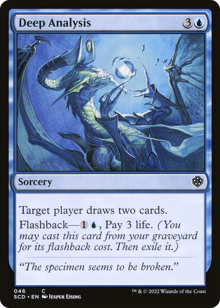 Deep Analysis [Starter Commander Decks] | Boutique FDB TCG