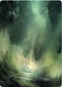 Swamp 1 Art Card [Zendikar Rising Art Series] | Boutique FDB TCG