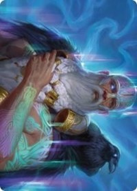 Alrund, God of the Cosmos Art Card [Kaldheim Art Series] | Boutique FDB TCG